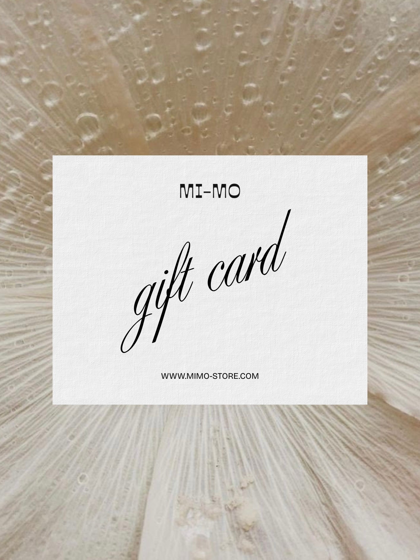 Digital Gift Card