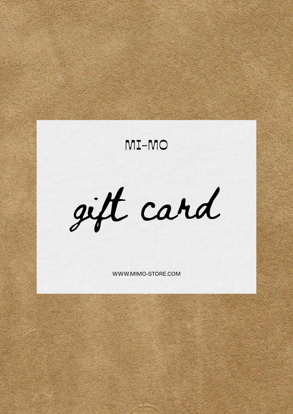Digital Gift Card