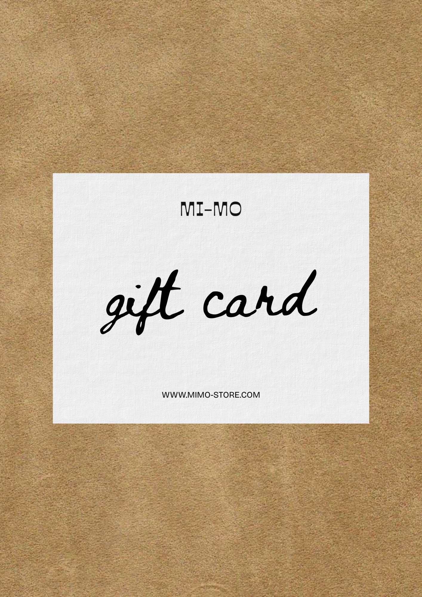 Digital Gift Card