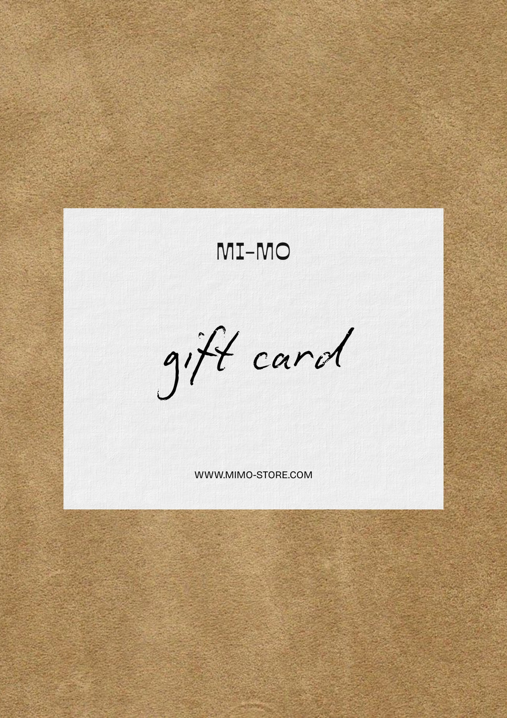 Digital Gift Card