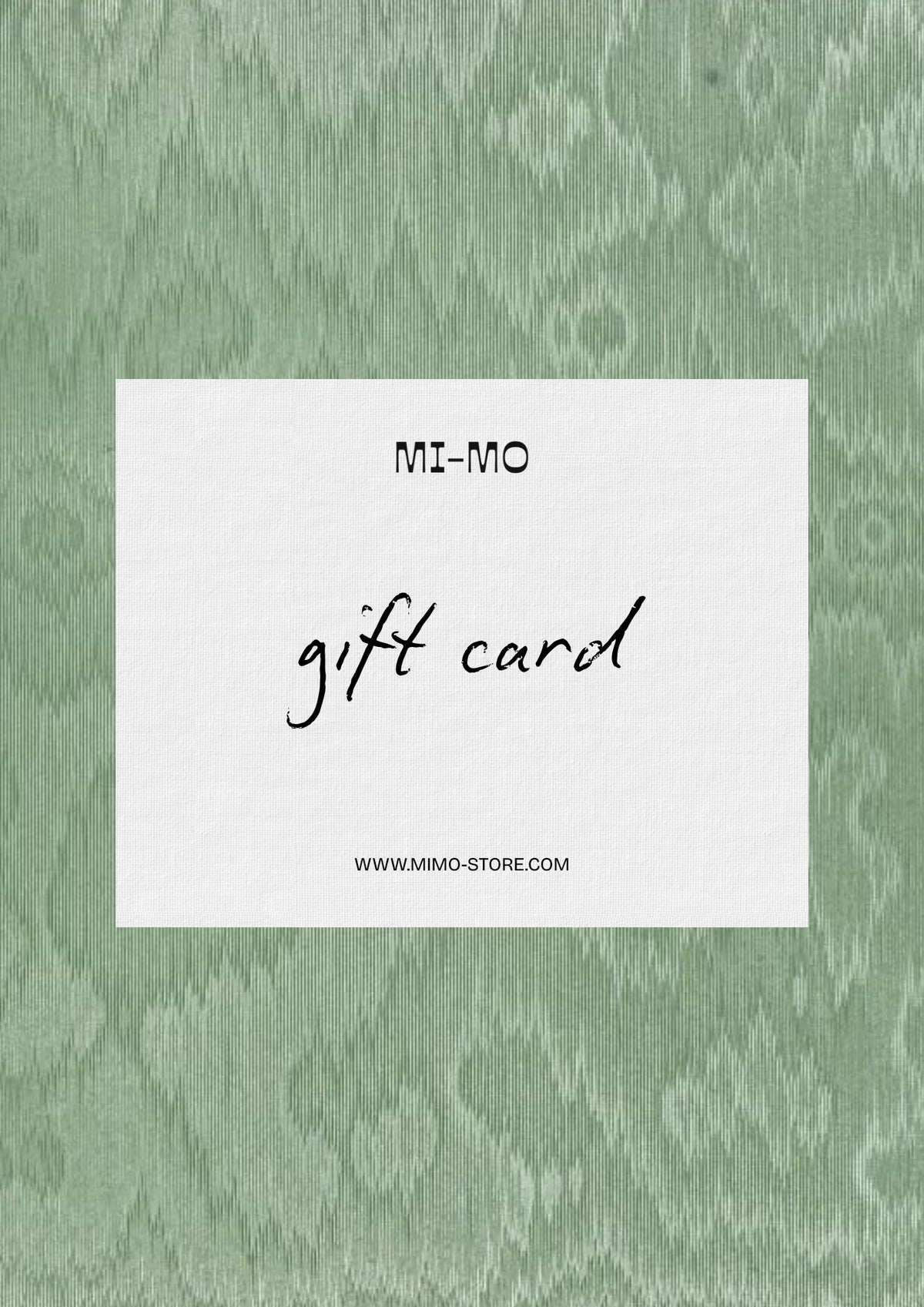 Digital Gift Card