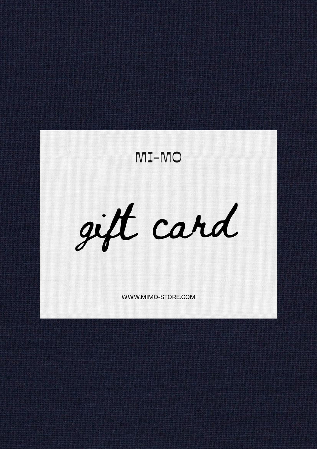 Digital Gift Card