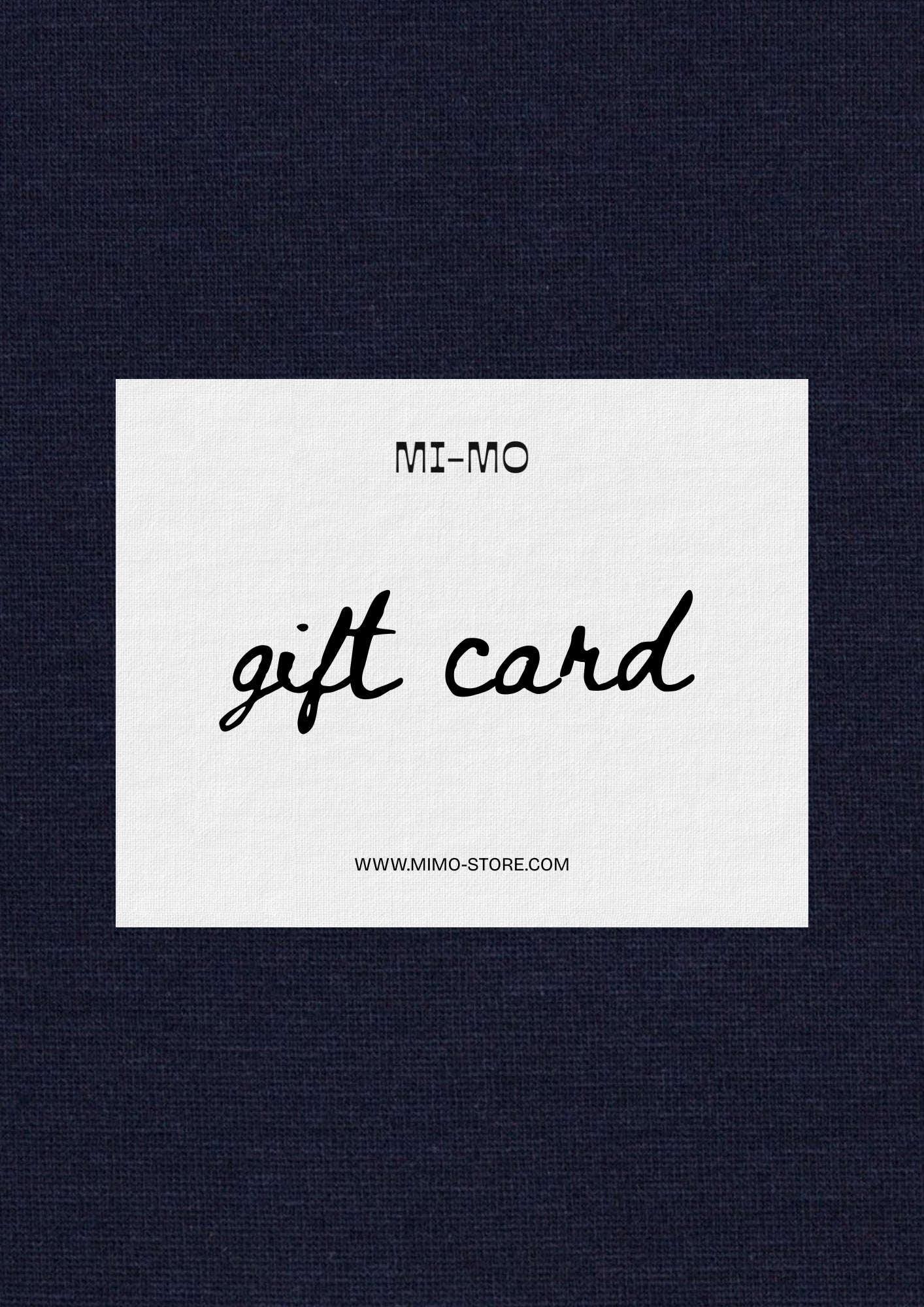 Digital Gift Card