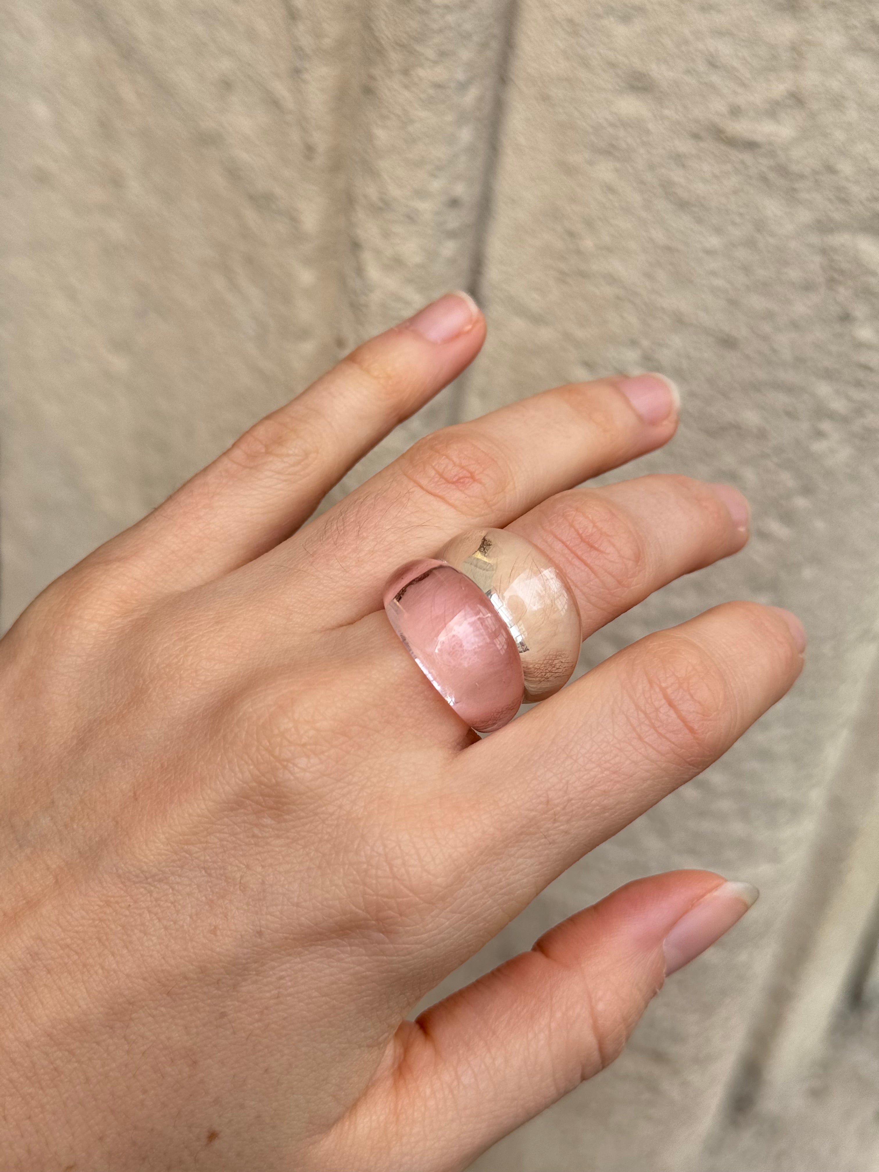 Agnes Ring, Soft Pink