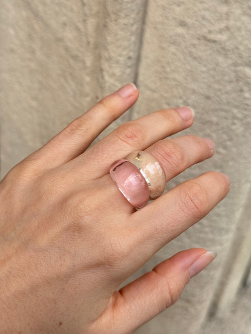 Agnes Ring, Soft Pink