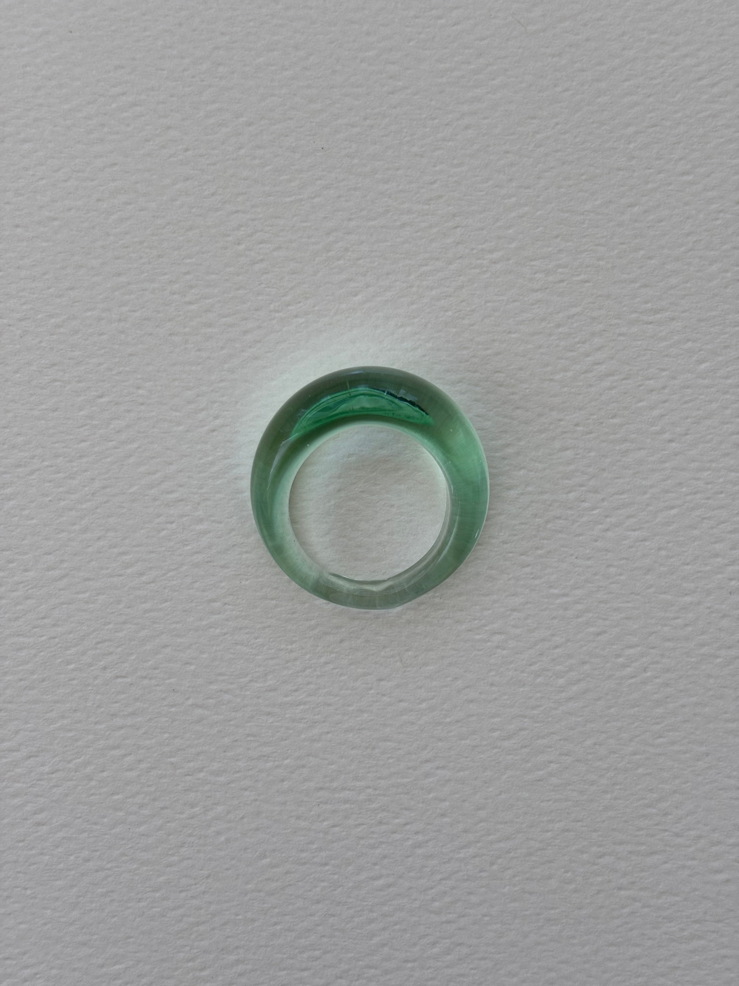 Glass Ring ~ Mist