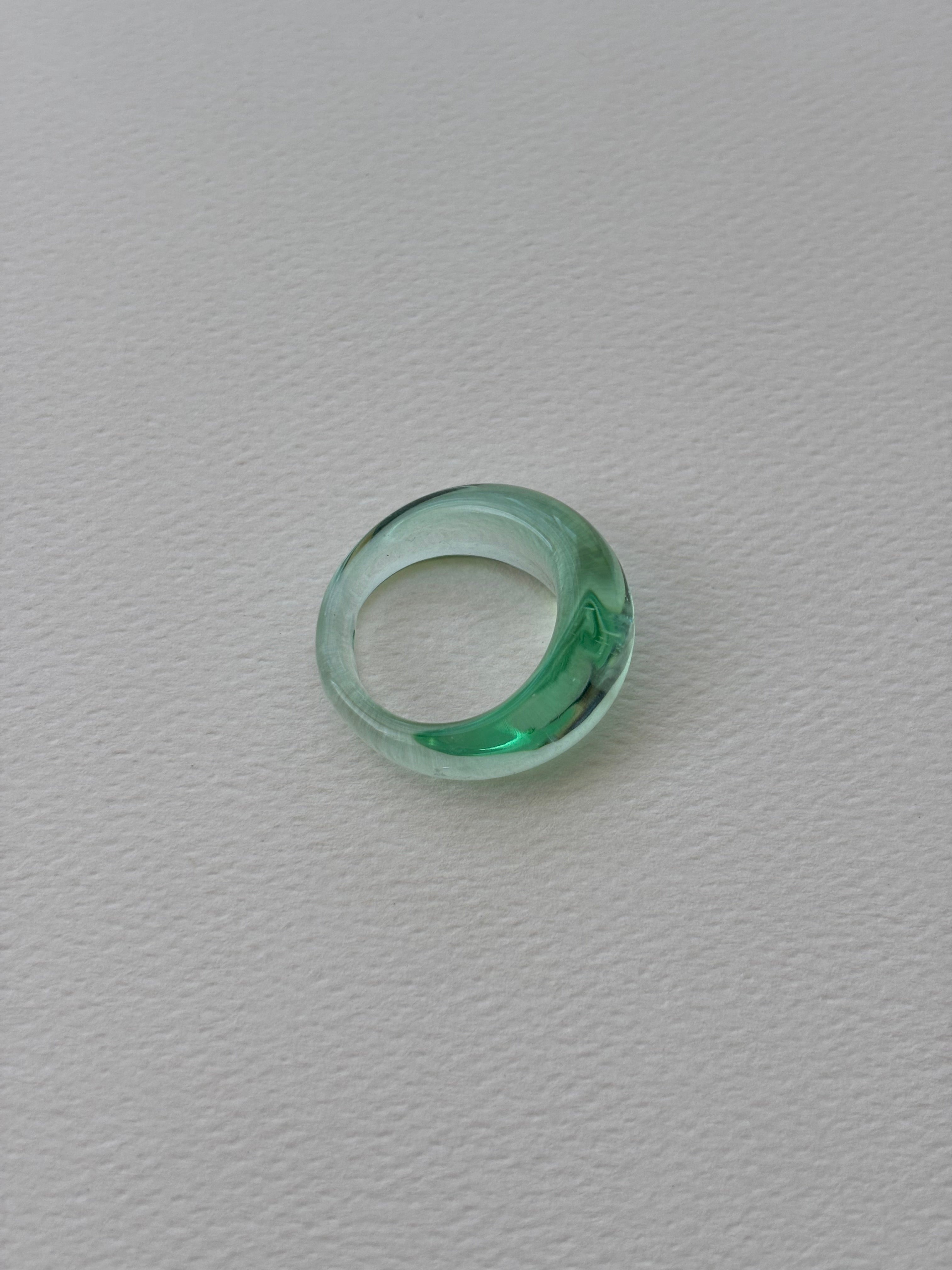 Glass Ring ~ Mist