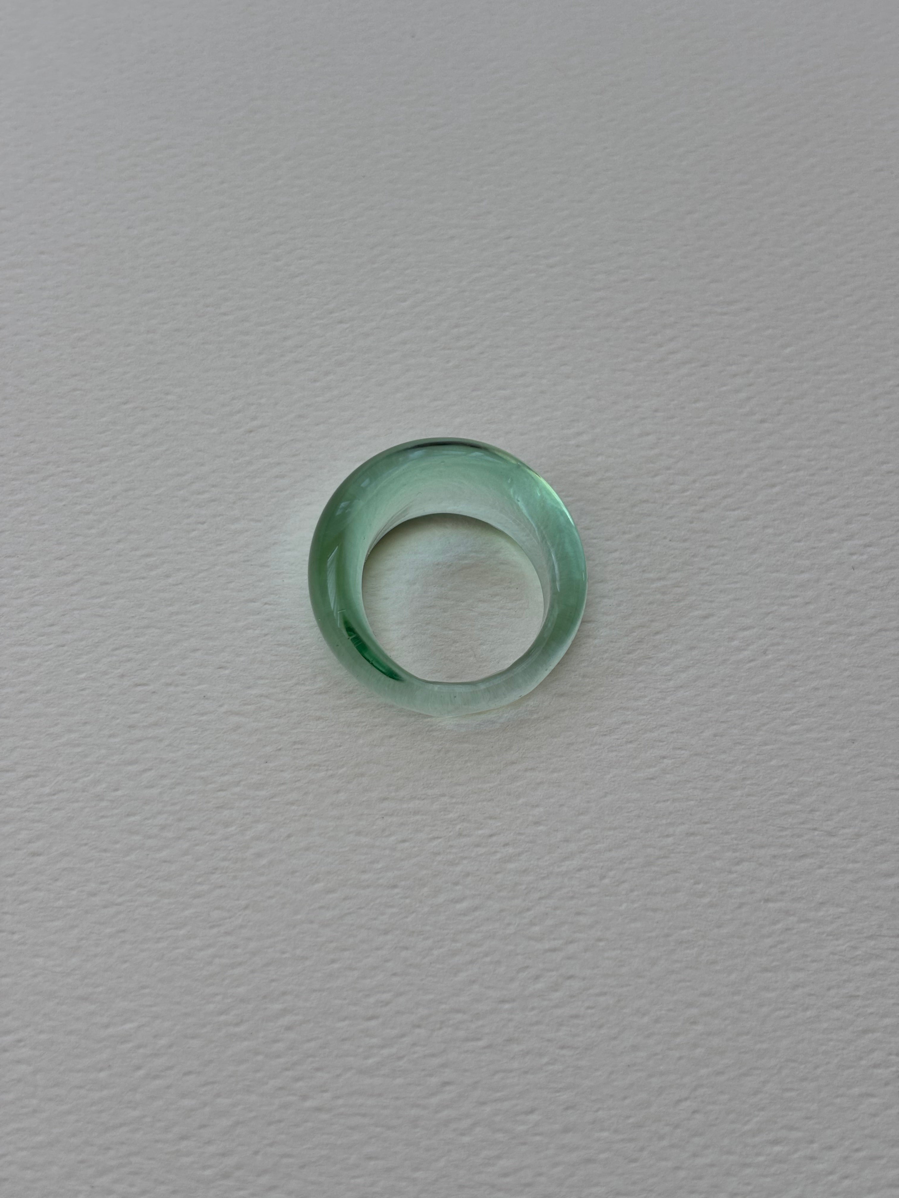 Glass Ring ~ Mist