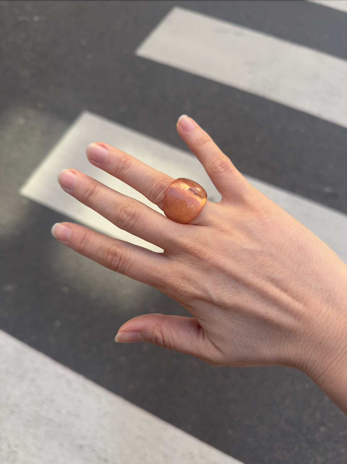 Paloma Ring, Peach
