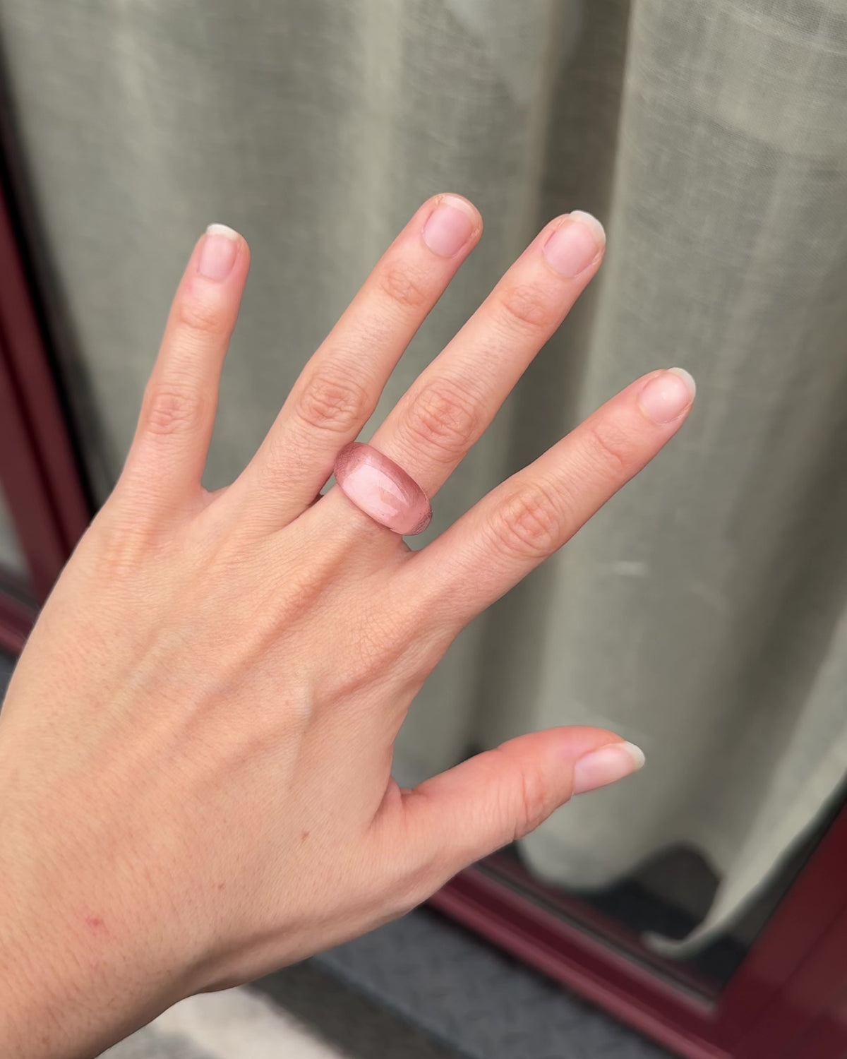 Agnes Ring, Soft Pink
