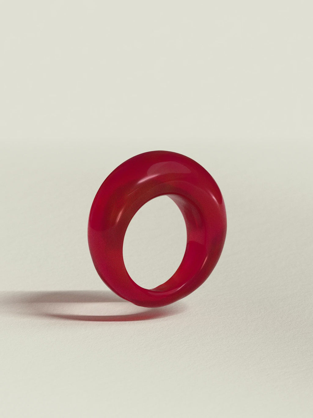 Glass Ring ~ Scarlet